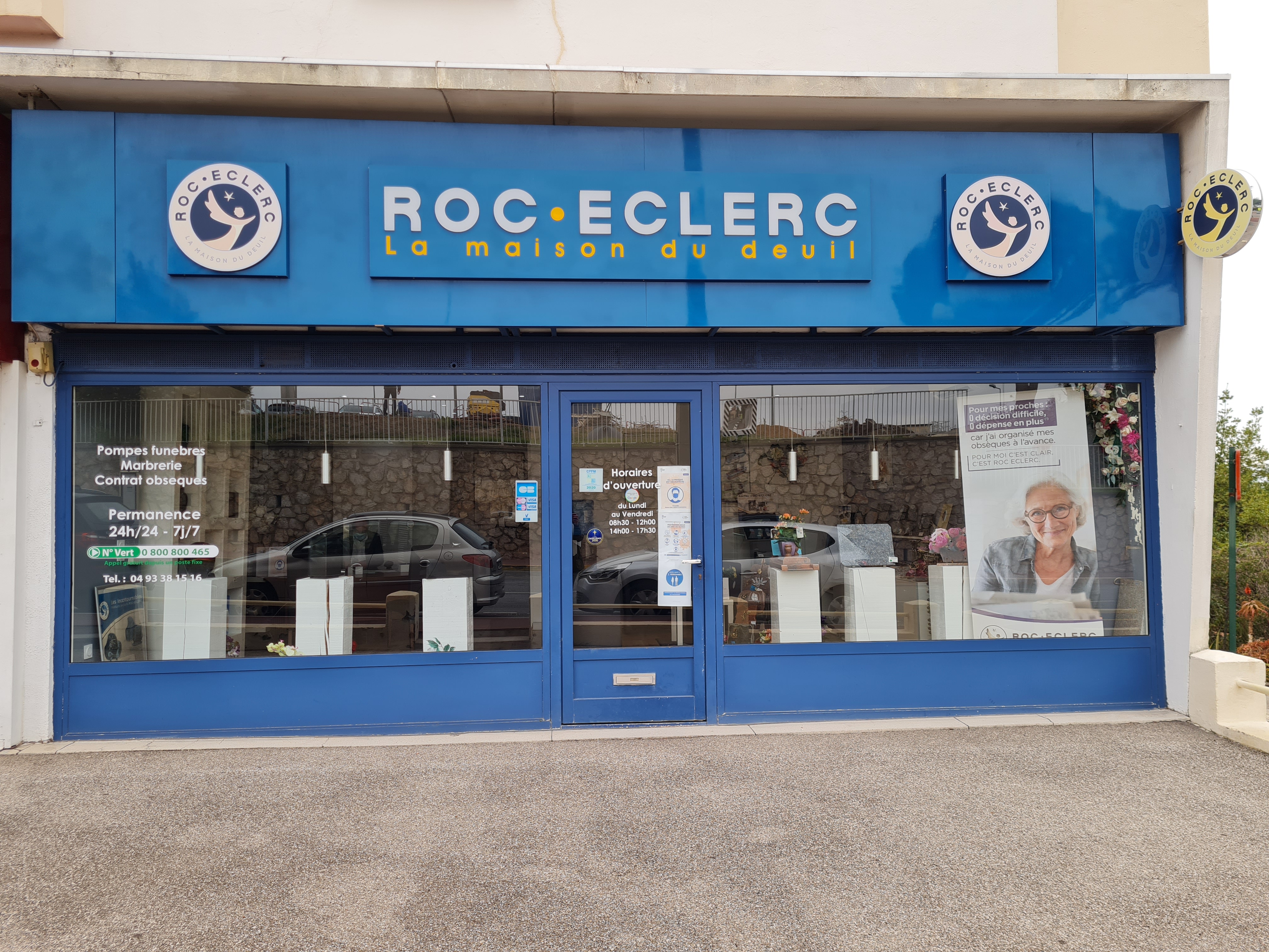 Pompes Funèbres ROC ECLERC - Cannes - Broussailles 